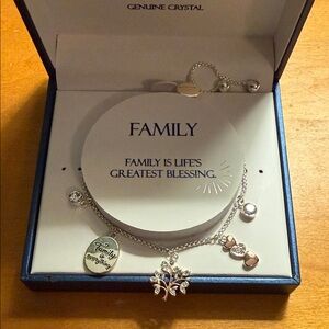 Family Crystal Bracelet